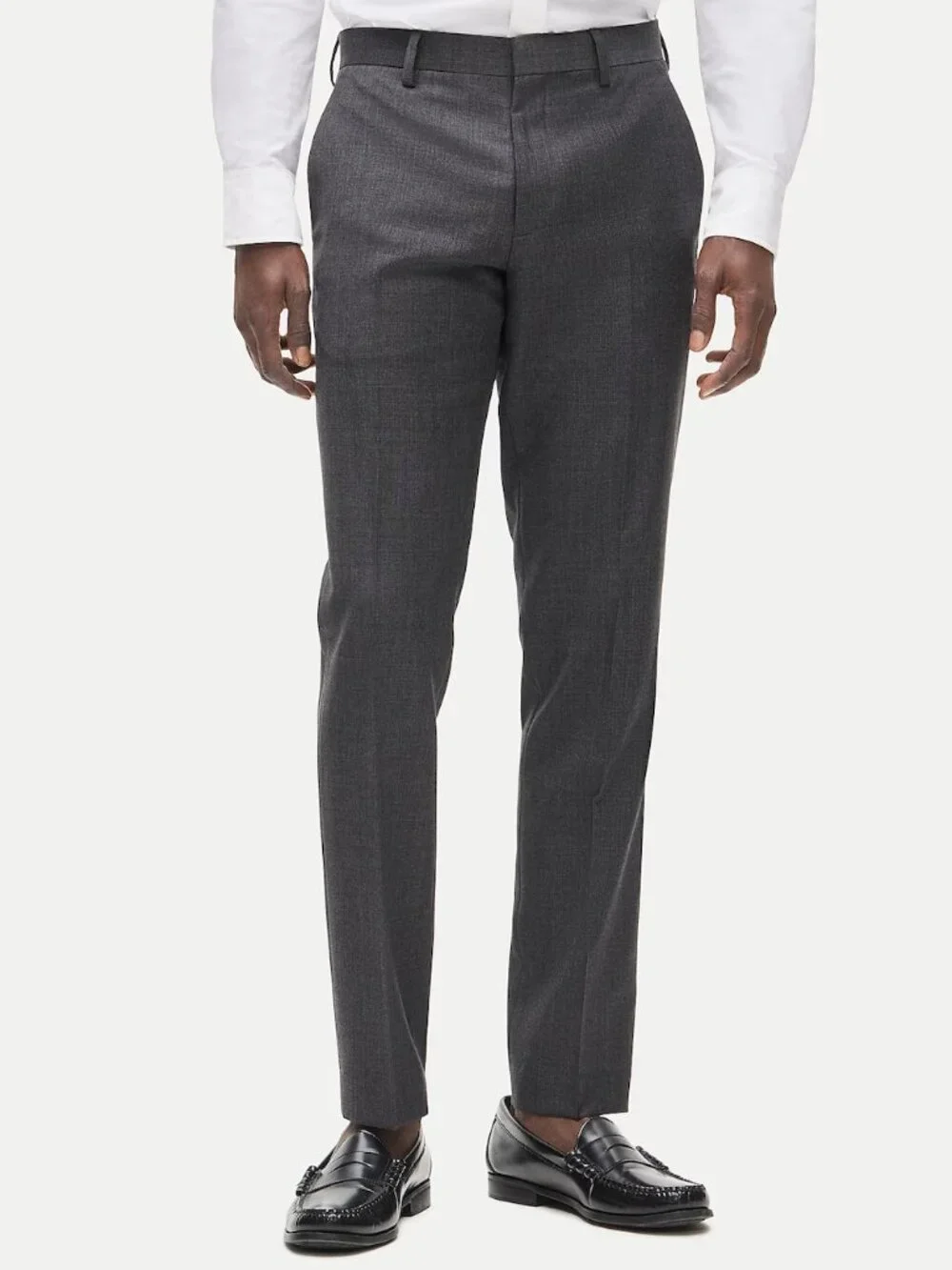 J. Crew Gray Ludlow Slim Suit Pant in Italian Wool W32 L30